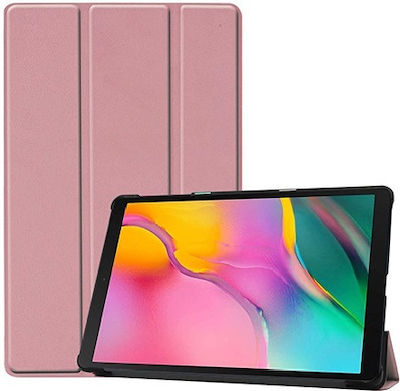 Smartcase Flip Cover Δερματίνης Ροζ Χρυσό (Galaxy Tab E 9.6)