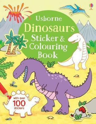 Dinosaurs Sticker and Colouring Book - Sam Taplin | Skroutz.gr
