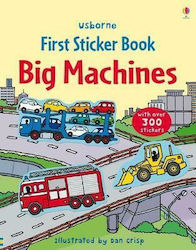 First Sticker Book Big Machines