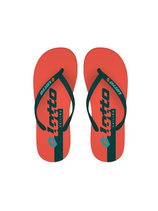 Lotto Men's Flip Flops Red