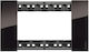 Legrand Living Now Horizontal Switch Frame Blac...