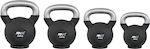 FFITTECH Black PVC Kettlebell 12kg