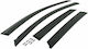 Set of Windbreakers Front and Rear Car for Toyota Auris 4pcs