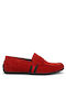 Men's Suede Moccasins Red GL2807-M08