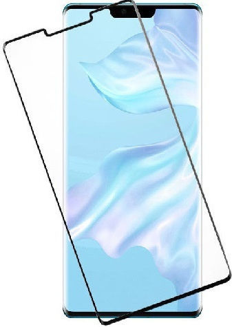 Full Face Tempered Glass Μαύρο (Huawei Mate 30 Pro)
