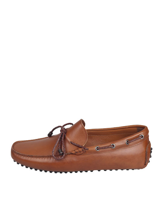 Damiani Δερμάτινα Ανδρικά Boat Shoes σε Ταμπά Χ...