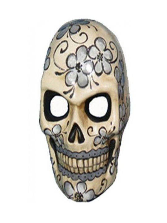 Masca Paper Mache Skeleton negru