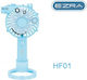 Ezra HF01 Handheld USB Rechargeable Fan 1200mAh 5W Portable Rechargeable USB Fan Light Blue