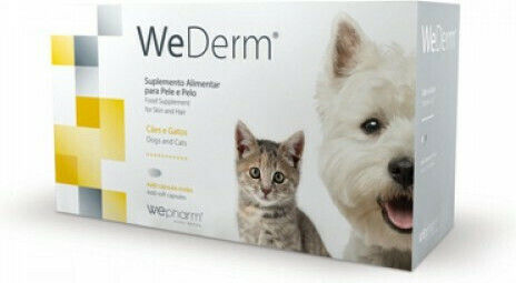 Wepharm WeDerm Πολυβιταμίνες Σκύλου και Γάτας σε Κάψουλες 240caps για Δέρμα & Τρίχωμα