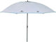 Hupa Nemesis Beach Umbrella Diameter 2.2m with UV Protection and Air Vent White