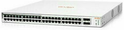 HP Aruba Instant On 1830 Managed L2 PoE+ Switch με 48 Θύρες Gigabit (1Gbps) Ethernet και 4 SFP Θύρες