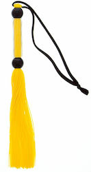 Guilty Pleasure Silicone Flogger Whip Yellow