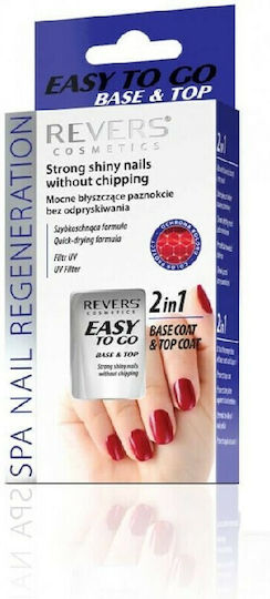 Revers Cosmetics Spa Nail Regeneration Easy To Go 2 in 1 Hardener 10ml