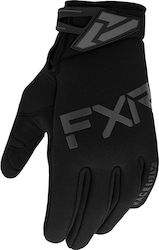 FXR Racing Cold Cross Γάντια Μηχανής Ανδρικά Χειμερινά Αδιάβροχα Συνθετικά Black Ops