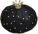 Inart de birou Amulet Rodie Black/Gold din Material textil 12x12cm 1buc