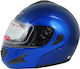 Autoline V200 Motorcycle Helmet Flip-Up ECE 22.05 1730gr