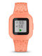 Garmin Kids Digital Watch Vivofit Jr 3 with Rubber/Plastic Strap Orange