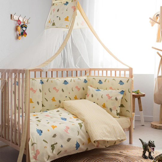 Vesta Home Plasă de țânțari Pentru Patut Jurassic Din tul 000008215 Bej 490x180cm