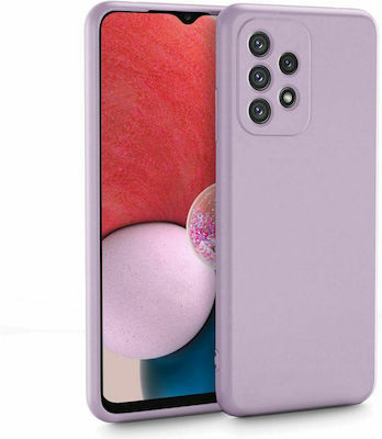 Tech-Protect Icon Silicone Back Cover Violet (Galaxy A13 4G)