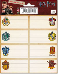 Pyramid Notebook Labels Harry Potter 16pcs