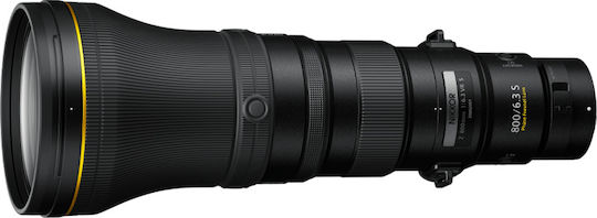 Nikon Full Frame Camera Lens Nikkor Z 800mm f/6.3 VR S Super Telephoto for Nikon Z Mount Black