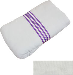 Marhome Tifon pentru Bomboane Albă Decoratiune din material textil 150x1000cm alb 1buc