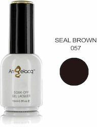 Angelacq Semi-Permanent Nail Polish 057 Seal Br...
