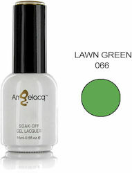 Angelacq Semi-Permanent Nail Polish 066 Lawn Gr...