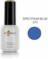 Angelacq Хибриден Лак за Нокти 073 Spectrum Blu...