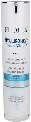 Froika Micro Moisturizing , Αnti-aging & Whitening 24h Day Cream Suitable for All Skin Types with Vitamin C / Hyaluronic Acid 10SPF 50ml