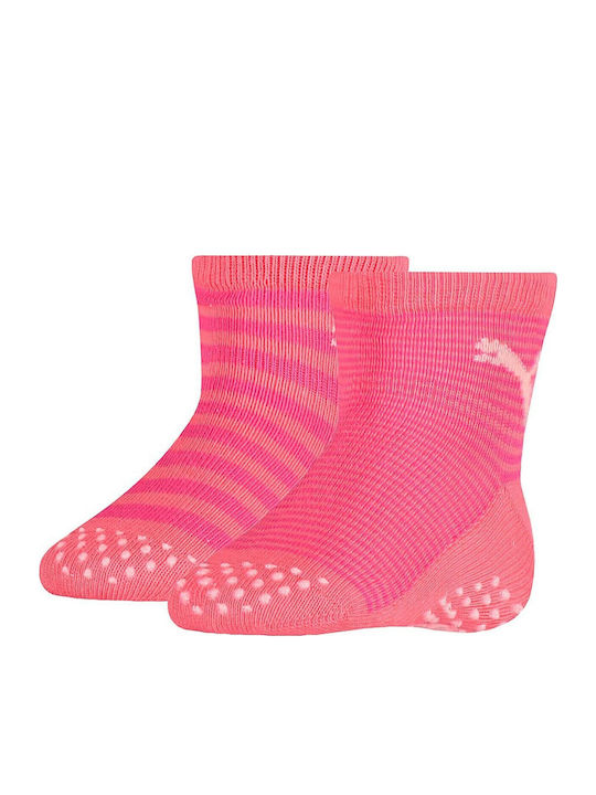 PUMA Sportliche Lange Kindersocken Rosa 2 Paar