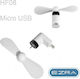 Ezra USB Phone Fan White HF-08 Micro USB 81001J...