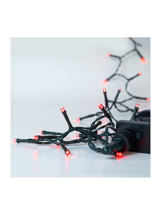 100 Lights LED 5m. Red in String 1pcs 100 Lights LED 5m. Red in String 1pcs