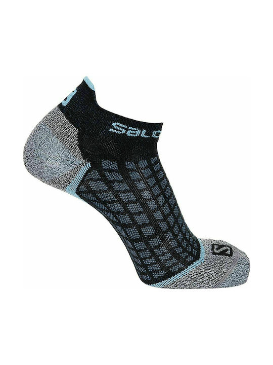 Salomon Ultra Low Running Κάλτσες Μαύρες 1 Ζεύγος