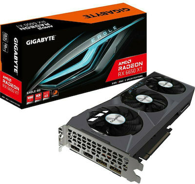 Gigabyte Radeon RX 6650 XT 8GB GDDR6 Eagle Κάρτα Γραφικών