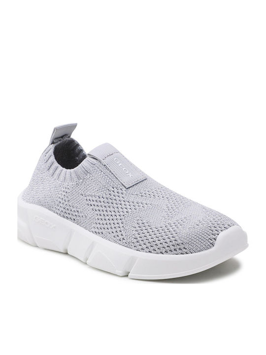 Παιδικά Sneakers Ανατομικά Slip-on Ασημί / Γκρι