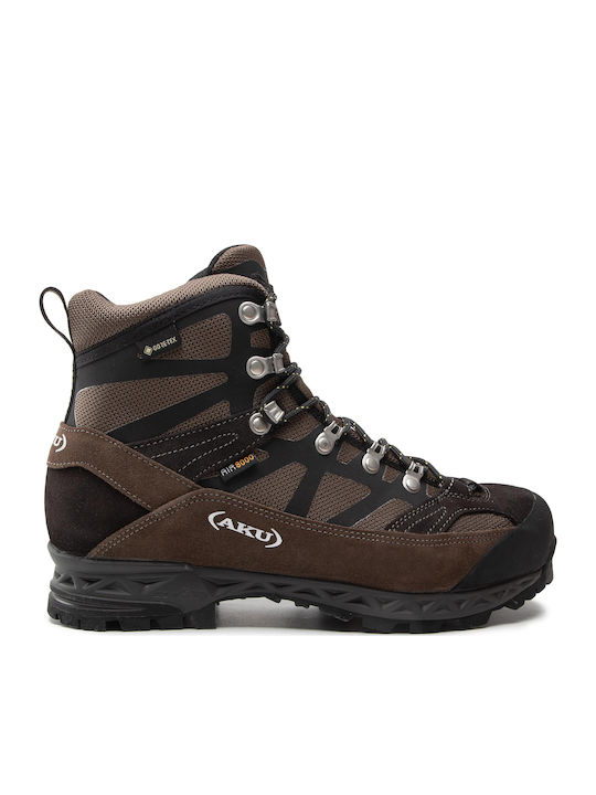 Aku Trekker Pro GTX Männer Wanderschuhe Wasserdicht mit Gore-Tex-Membran Braune