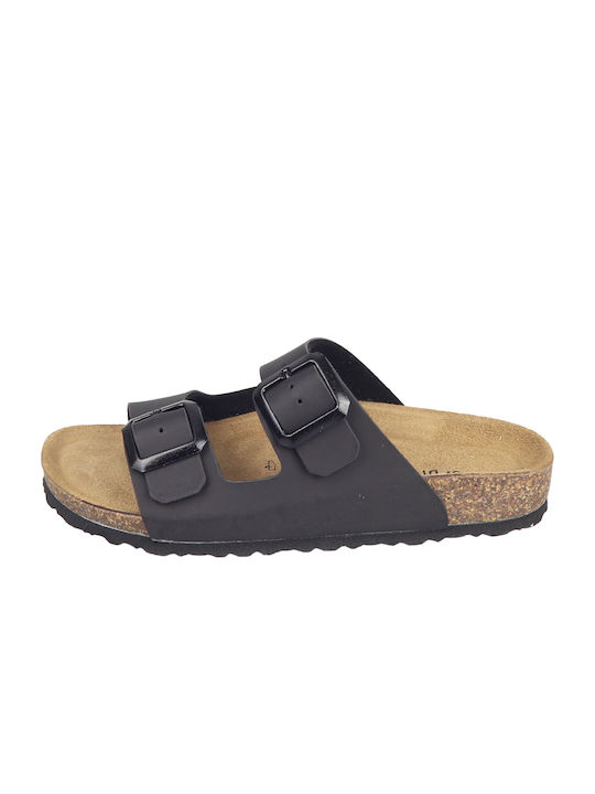 Biomodex Women's Flat Sandals in Black Color