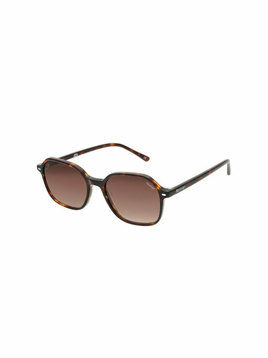 Slazenger Women's Sunglasses with Brown Tartaruga Plastic Frame and Brown Gradient Lens 6791.C3