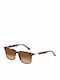 Slazenger Unisex Sonnenbrille mit Braun Schildkröte Kunststoff Gestell und Braun Verlaufsfarbe Linse
