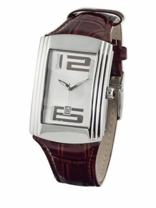 Chronotech Γυναικείο Ρολόι 33mm Μπαταρίας με Κα...