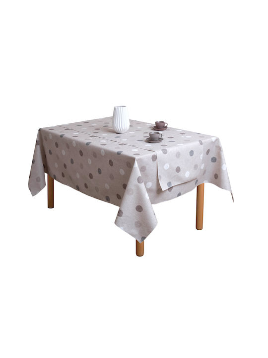 Viopros Fabric Placemats Circe Gray 50x35cm 2pcs