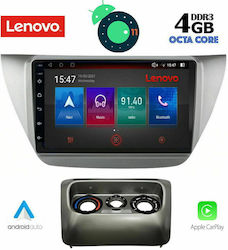 Lenovo Sistem Audio Auto pentru Mitsubishi Magazin online 2000-2007 (Bluetooth/USB/AUX/WiFi/GPS/Apple-Carplay/Partitură) cu Ecran Tactil 9"