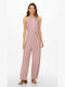 Only Women's Sleeveless One-piece Suit Pink