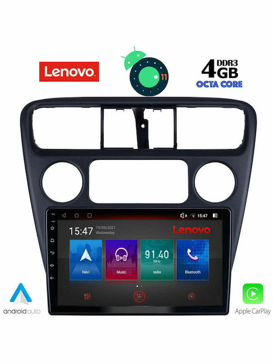 Lenovo Car-Audiosystem für Honda Übereinstimmung 1998-2004 (Bluetooth/USB/AUX/WiFi/GPS/Apple-Carplay) mit Touchscreen 9"