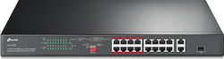 TP-LINK TL-SL1218P v3 Unverwaltet L2 PoE Switch mit 16 Ports Ethernet