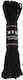 MFH Paracord 27513A 27513A Climbing Rope with Length 15m Black
