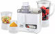 Sokany SK-4008 Multifunktions-Food-Prozessor 800W mit Behälter 1.5Es und Blender-Kanne Weiß