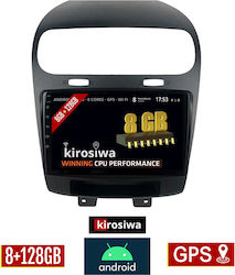 Kirosiwa Car-Audiosystem für Fiat Freemont 2008 (Bluetooth/USB/WiFi/GPS/Apple-Carplay/Android-Auto) mit Touchscreen 9"