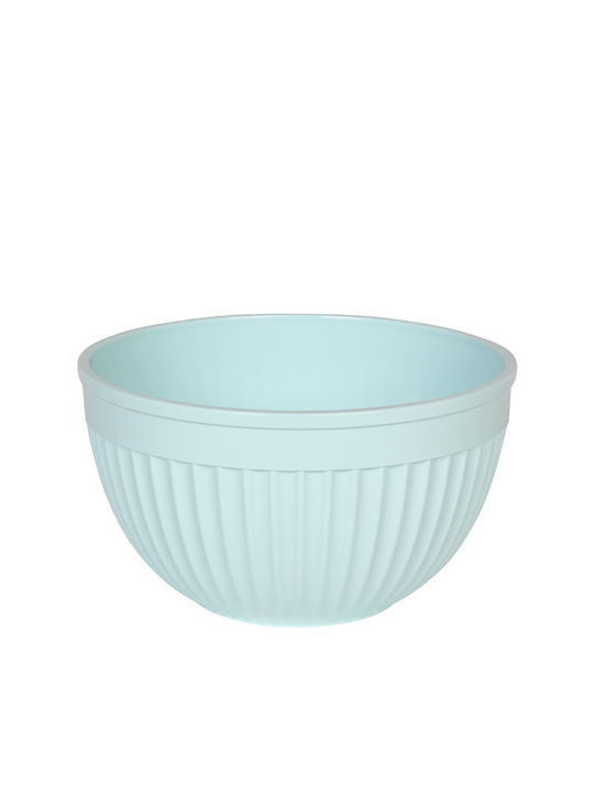 TnS Plastic Salad Bowl Turquoise 19x19x10.5cm